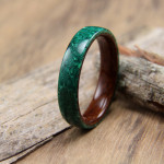 Santos Rosewood with Malachite